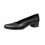 Pantofi dama casual din piele naturala Negru BOX - STD31N